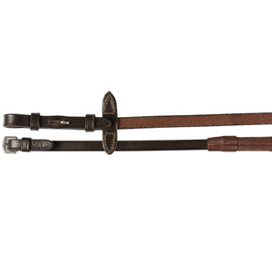 Horze Soft Rubber Reins with Stops