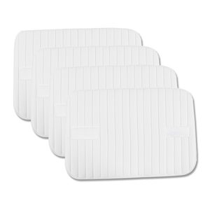 Waldhausen, bandage liners, with ties, 4-pack, white