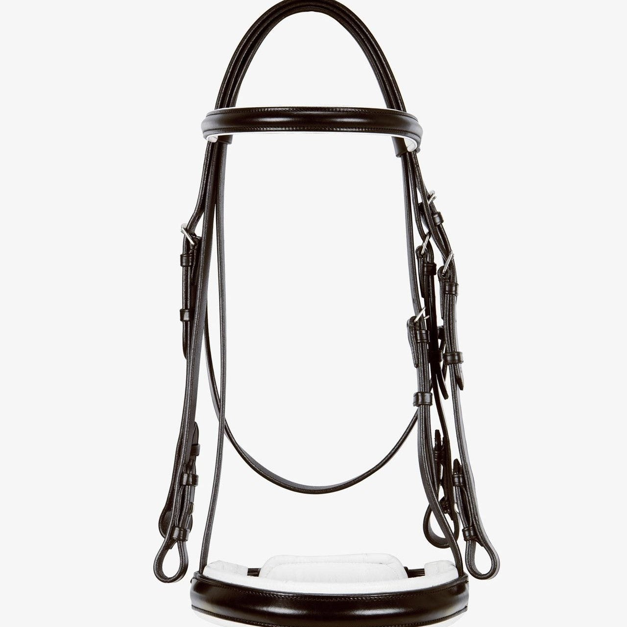 Equestro Dressage Double Bridle, brown