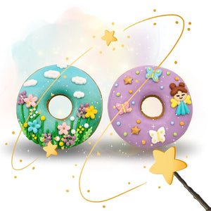 Rainbow World – Iced Donuts Limitált kiadású lócsemege fánkok, 2 db-os szett