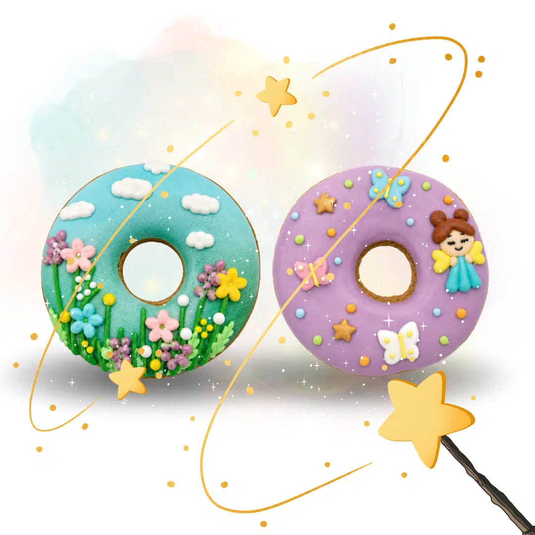 Rainbow World – Iced Donuts Limitált kiadású lócsemege fánkok, 2 db-os szett