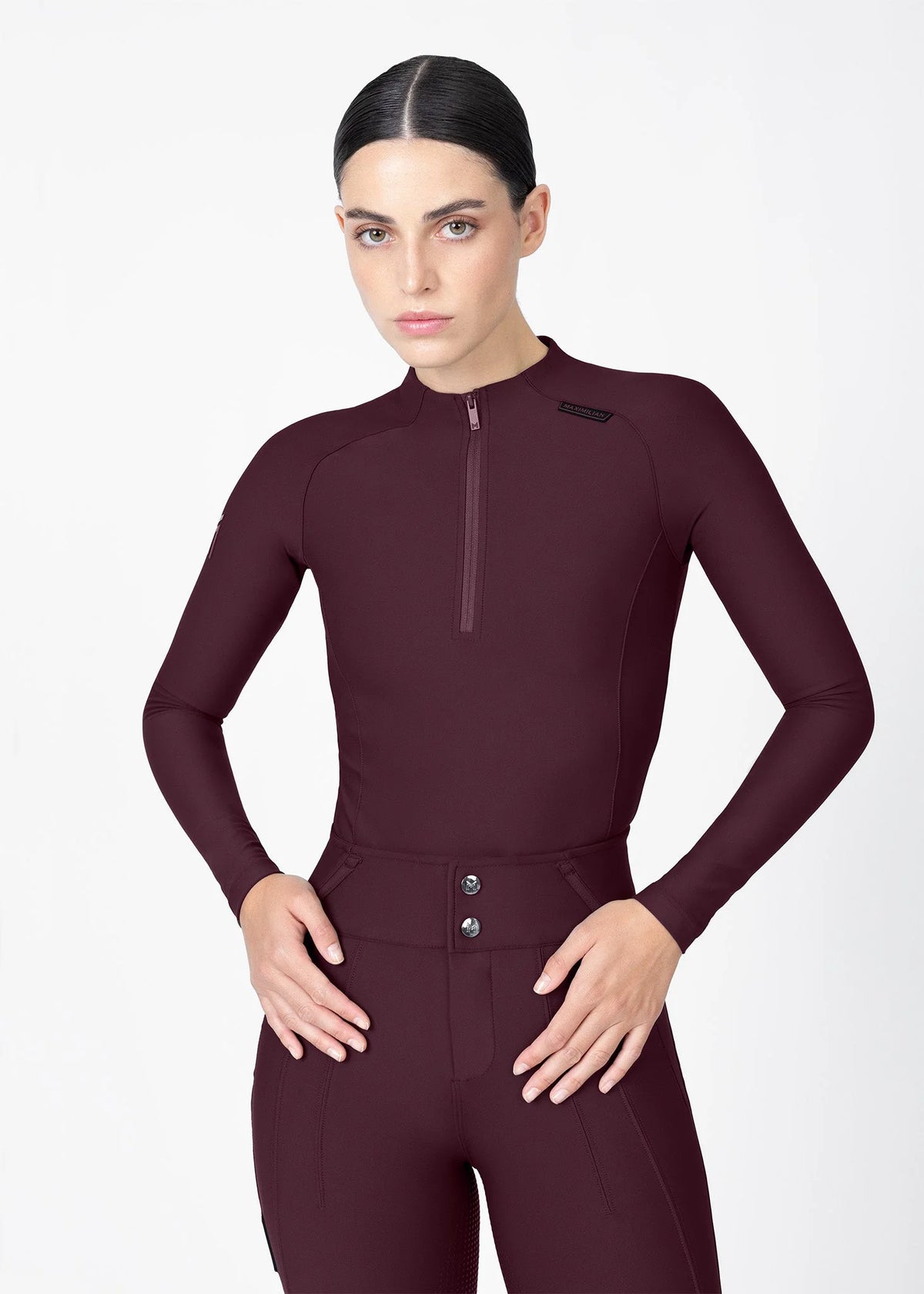 Maximilian Equestrian Origin, burgundy