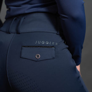 Juggler Equestrian, Glitter Compression Navy Lovaglónadrág