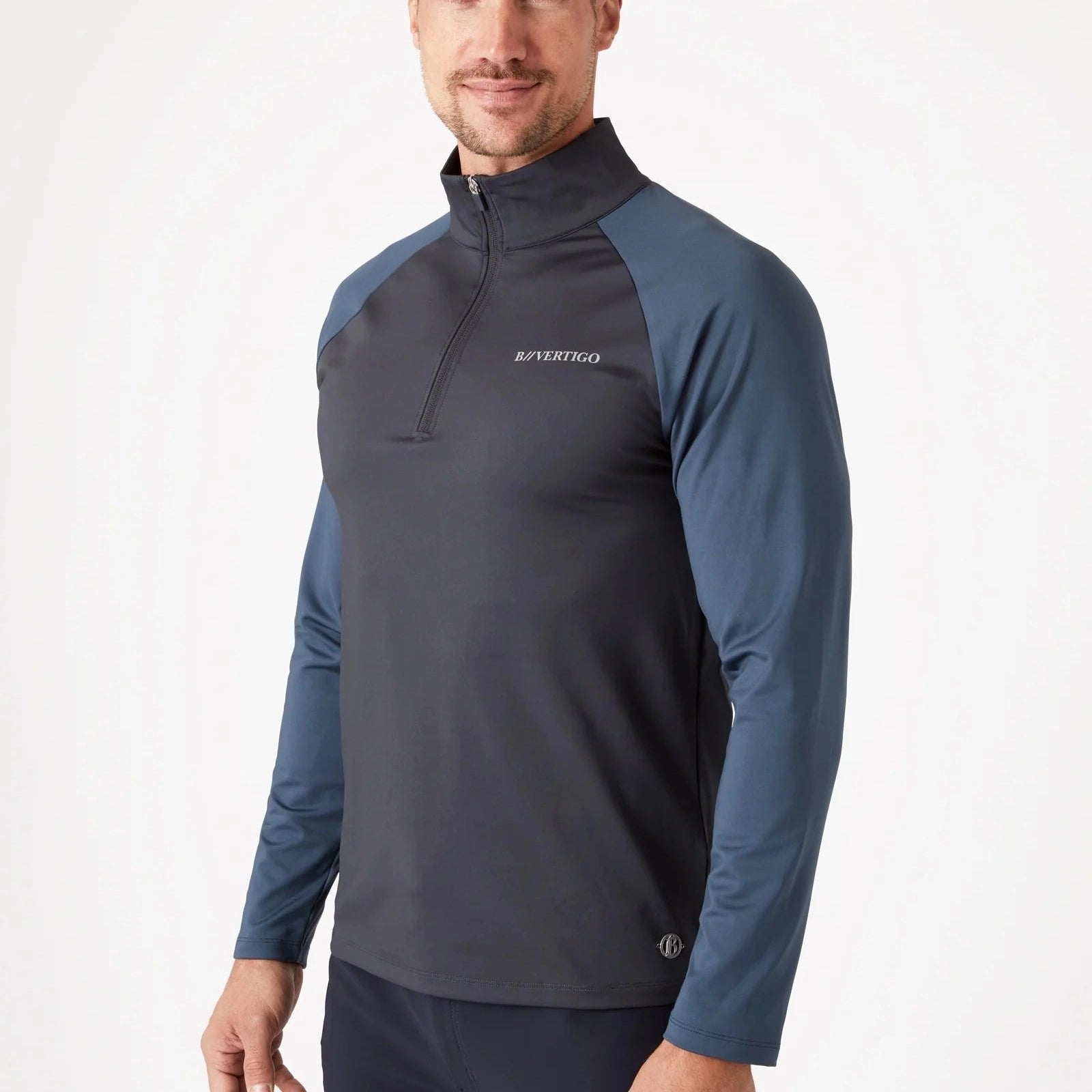 B Vertigo Edmund Men's Technical Top with Zipper