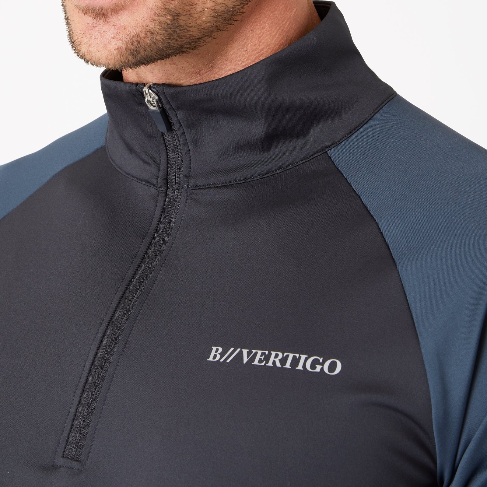 B Vertigo Edmund Men's Technical Top with Zipper