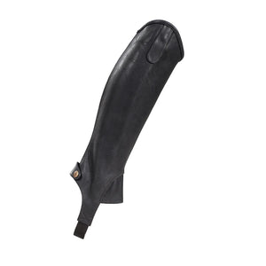Horze Desta Synthetic Leather Chaps, black