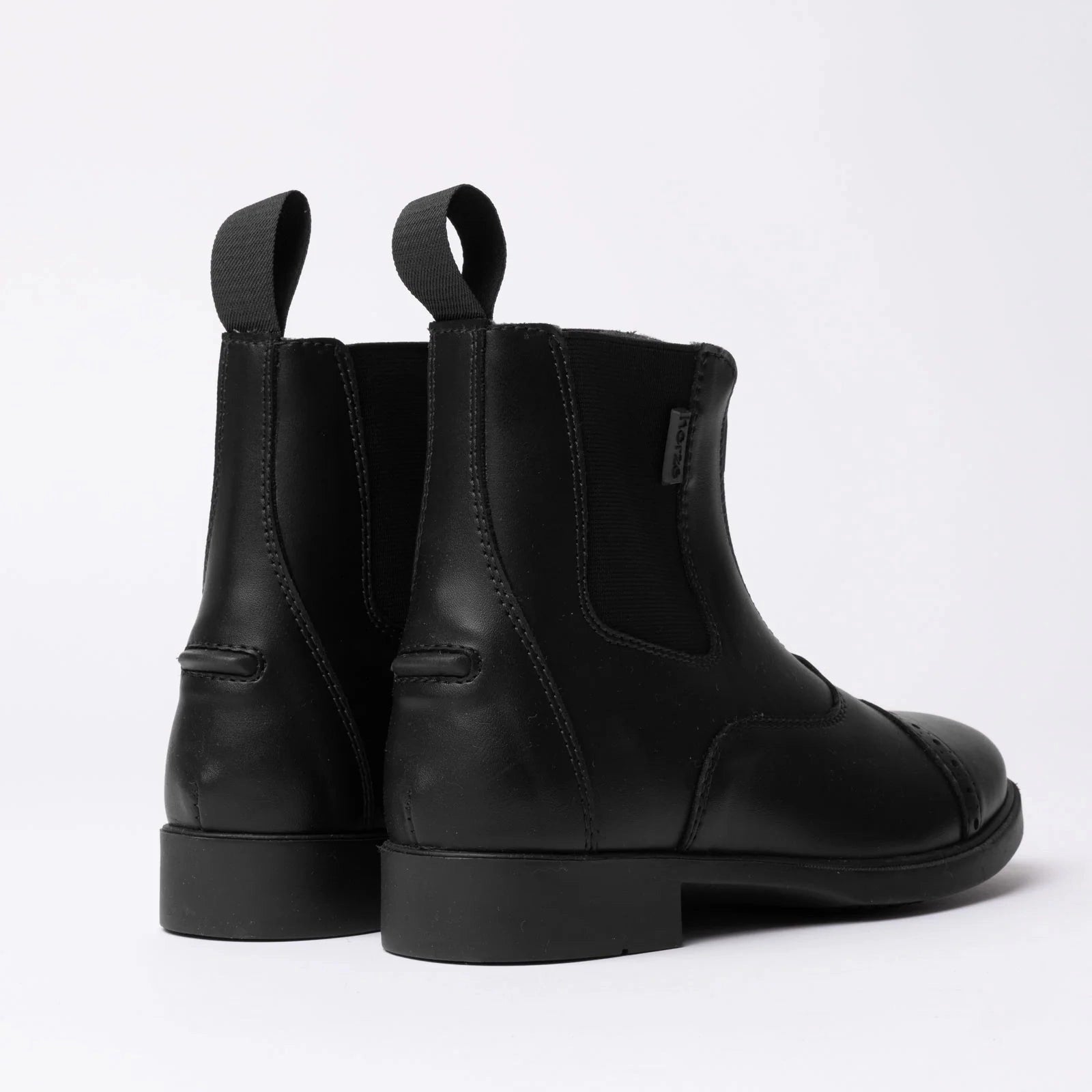 Horze Wexford Women's Front Zip Jodhpur Boots, Black