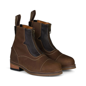 Horze Seville Children's Jodhpur Boots with Front Zip