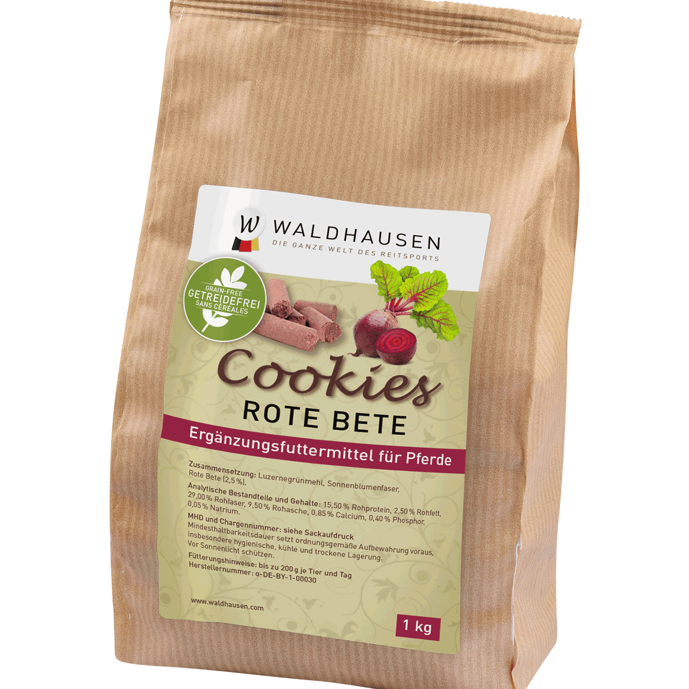 Waldhausen Grain-free Beetroot Treats, 1kg