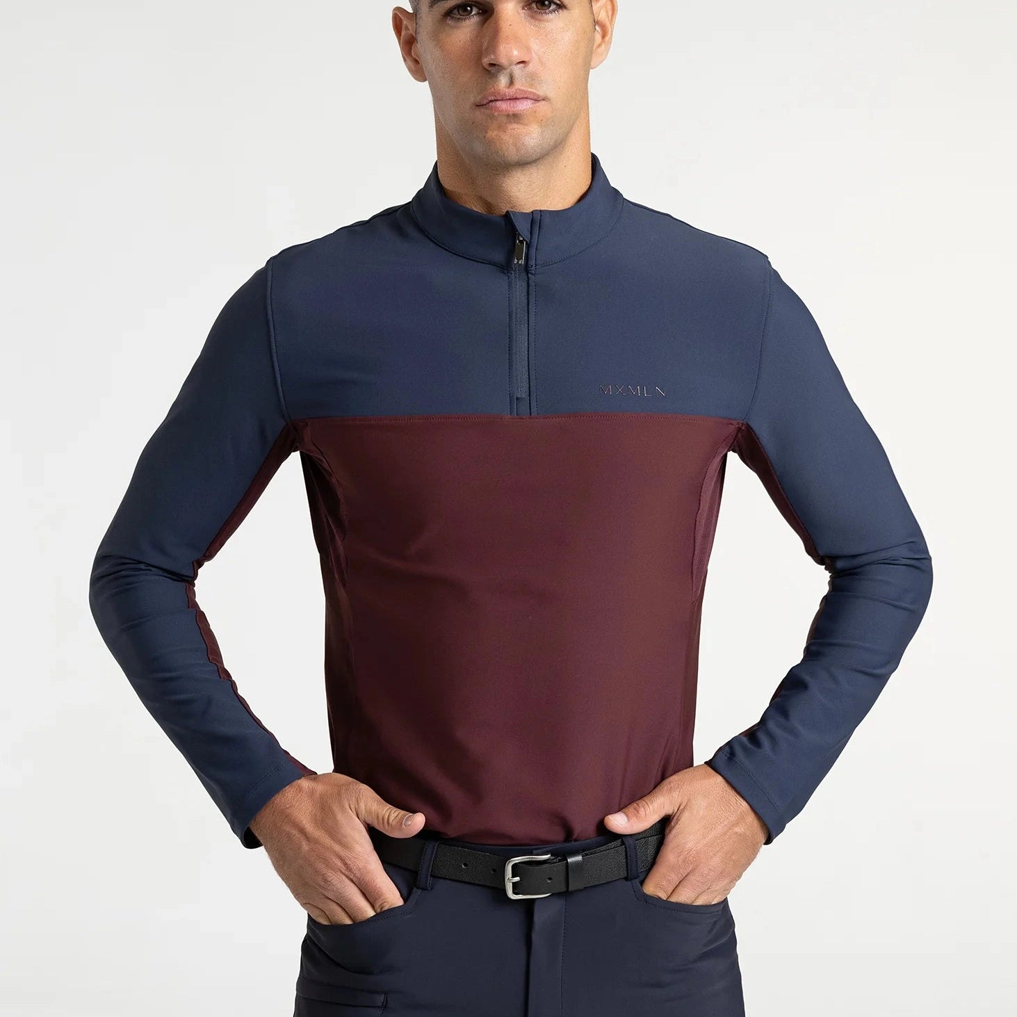 MAimilian Equestrian Kent aláöltöző, burgundy/ navy