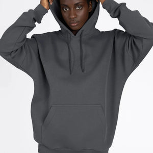 Maximilian Equestrian Icon Oversized Hoodie, grafit szürke