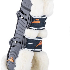 eQuick Vibe Fluffy ínvédő, fekete