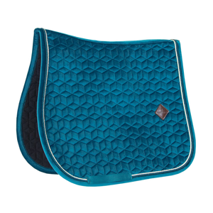Kentucky Horsewear velvet ugró nyeregalátét, Emerald
