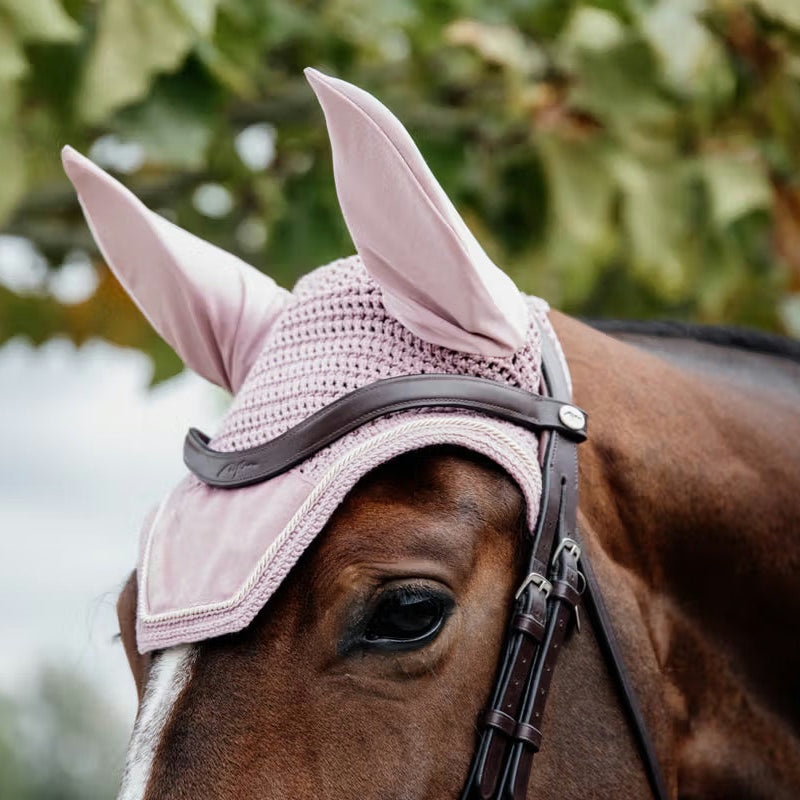 Kentucky Horsewear wellington fülvédő, old rose