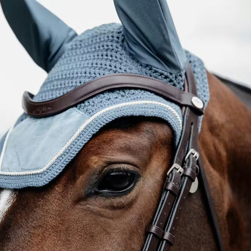 Kentucky Horsewear wellington fülvédő, light blue