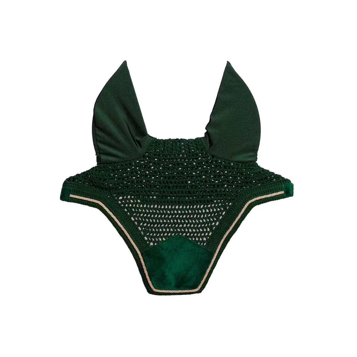 Kentucky Horsewear wellington fülvédő, sötét zöld