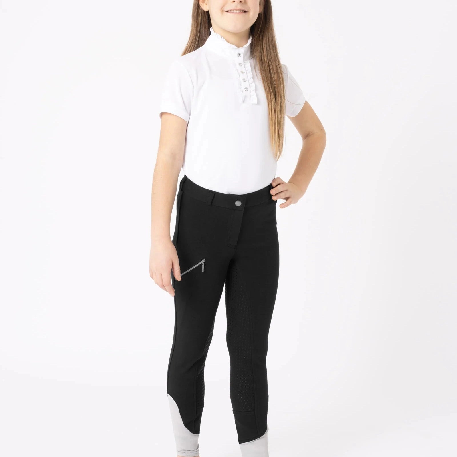 Horze Felicia gyerek teli szilikonos leggings