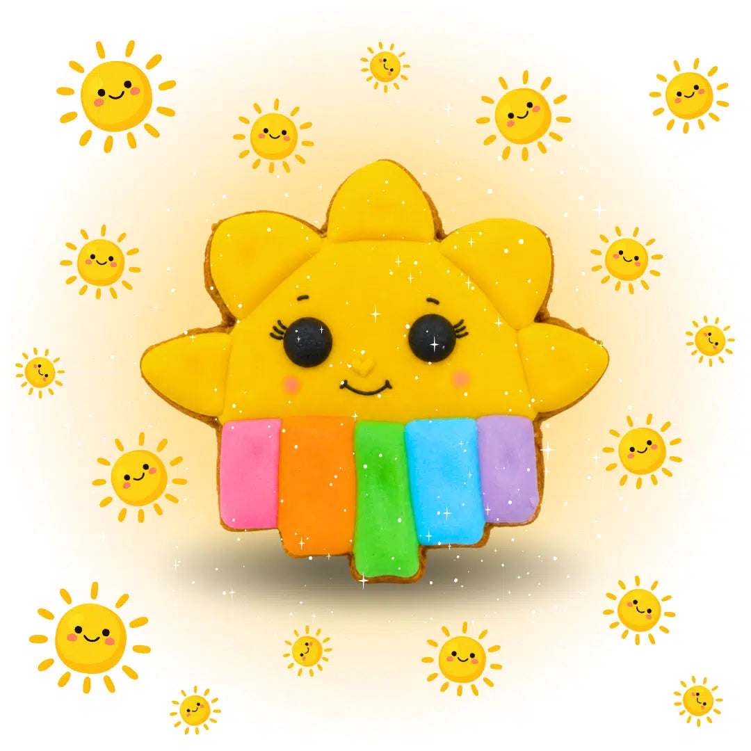 Candy Horse Rainbow World – Iced Cookie SUNSHINE, Limitált kiadású lócsemege