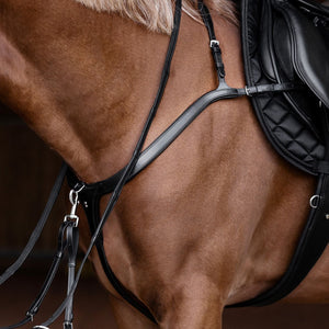 Waldhausen long bridge breastplate, brown
