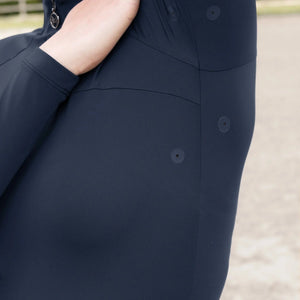 Maximilian Equestrian Sunblocker hosszú ujjú felső, navy