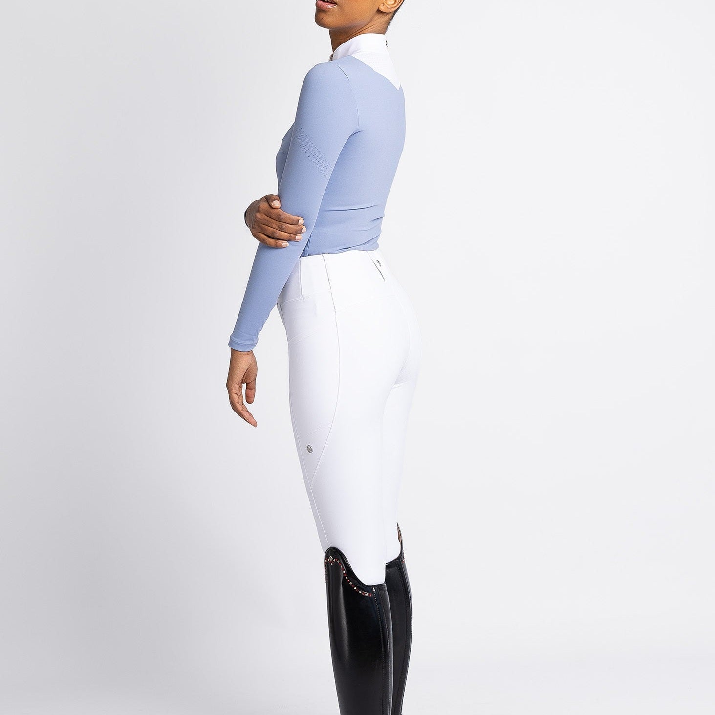 Maximilian Equestrian Studio White Leggings