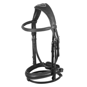 Acavallo Primavera Calfskin Bridle, black
