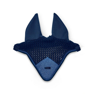 Equestrian Stockholm ear net, meadow blue glimmer