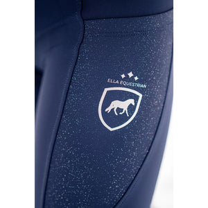 Ella Equestrian Blue Sparkling Breeches