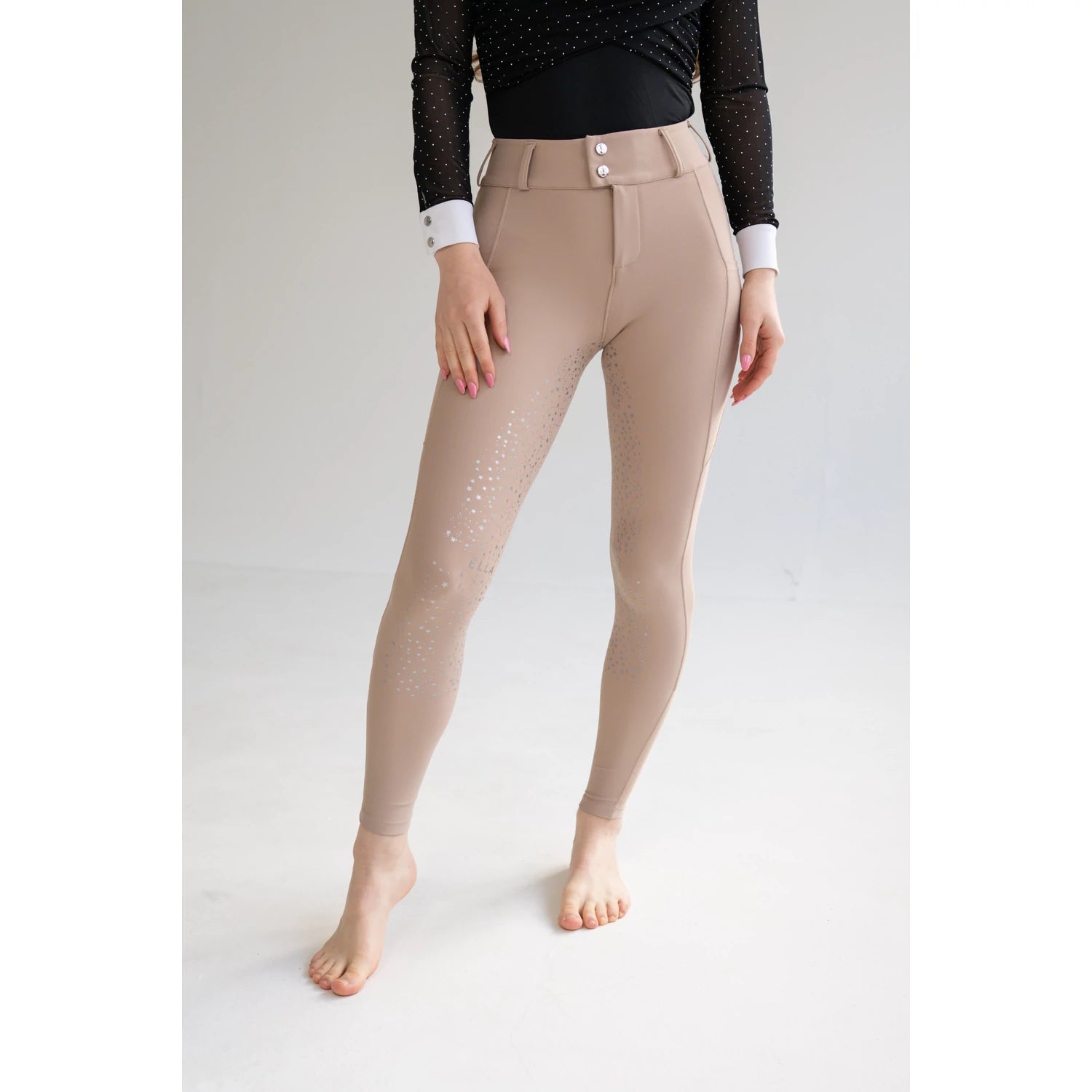 Ella Equestrian Silver desert breeches