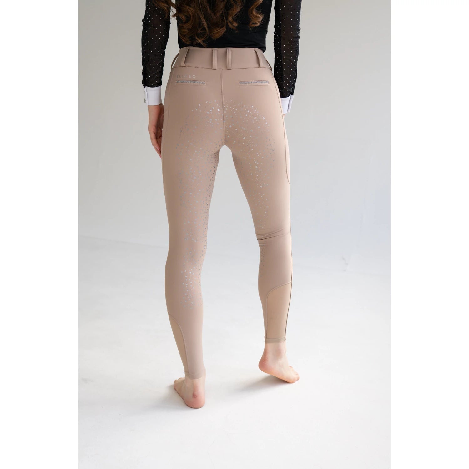 Ella Equestrian Silver desert breeches