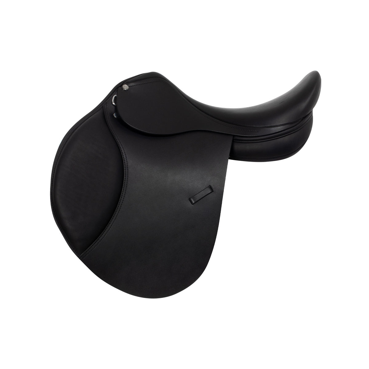 Equestro Mercury military bőr nyereg, fekete
