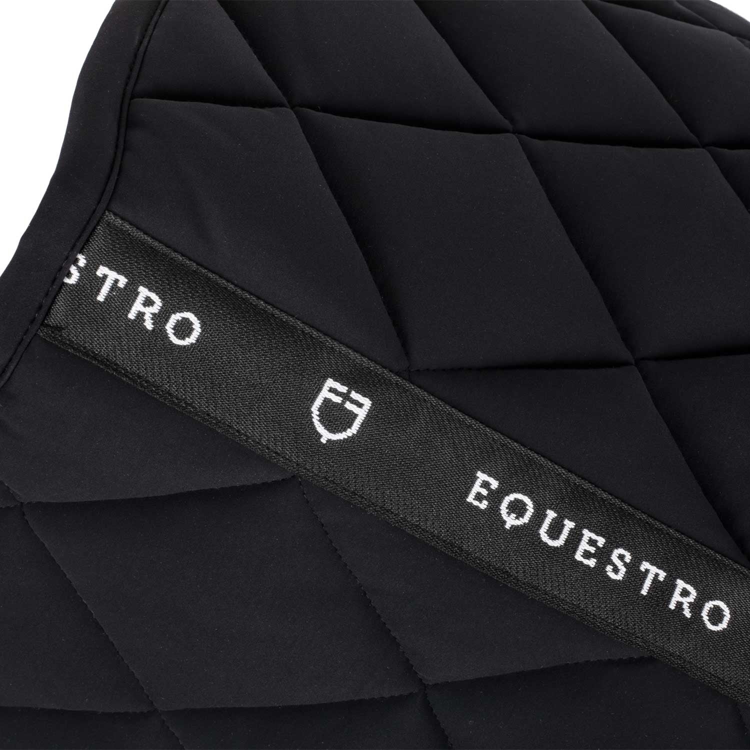 Equestro ugró nyeregalátét hímzett logóval – Black Line kiadás