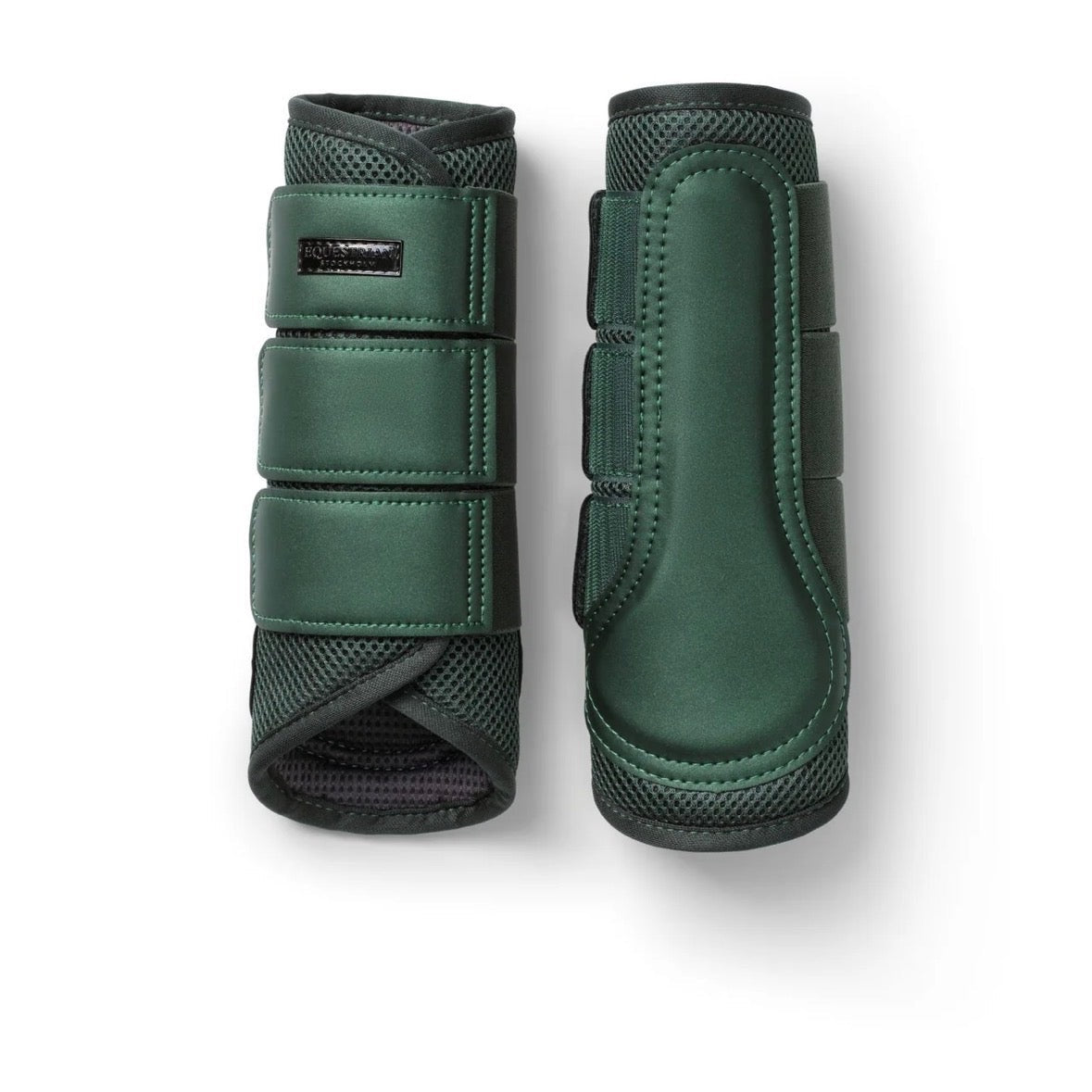 Equestrian Stockholm Sycamore Green Brushing Boots