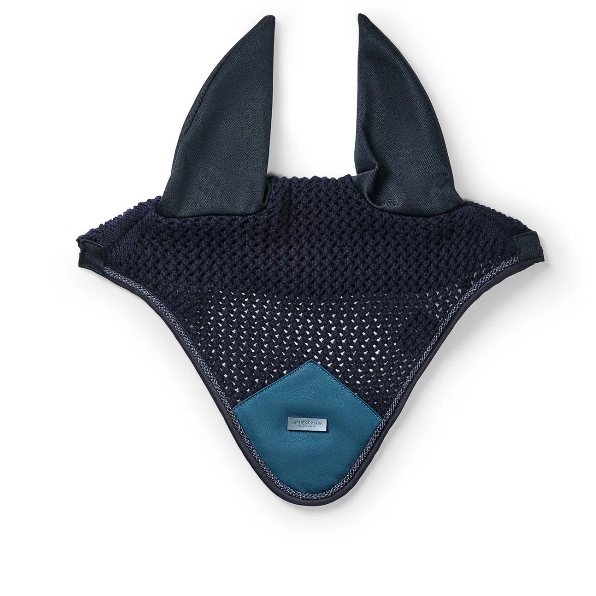 Equestrian Stockholm Meadow Blue Ear Bonnet