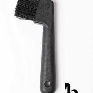 Hoof pick with brush