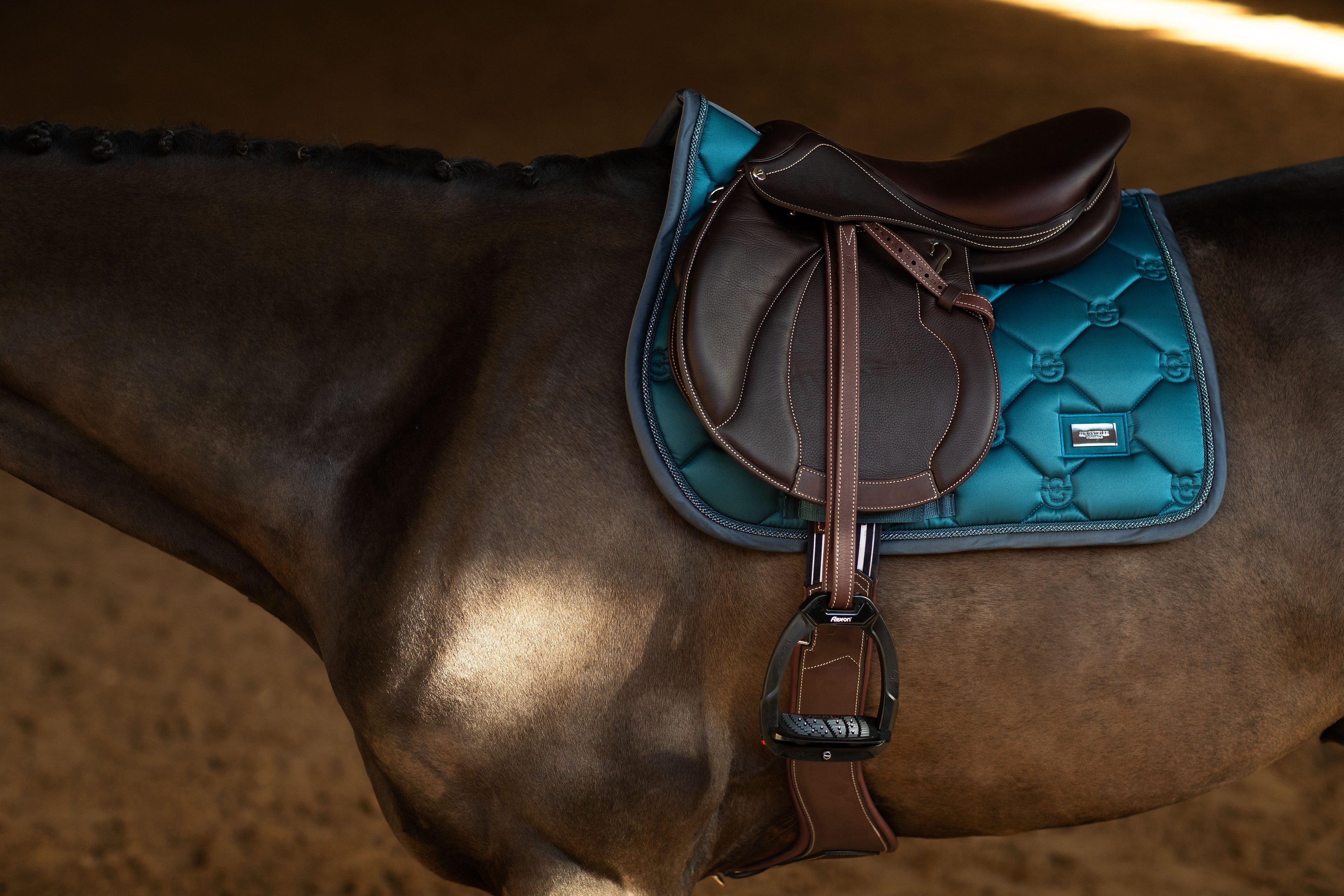 Equestrian Stockholm Teal Blue