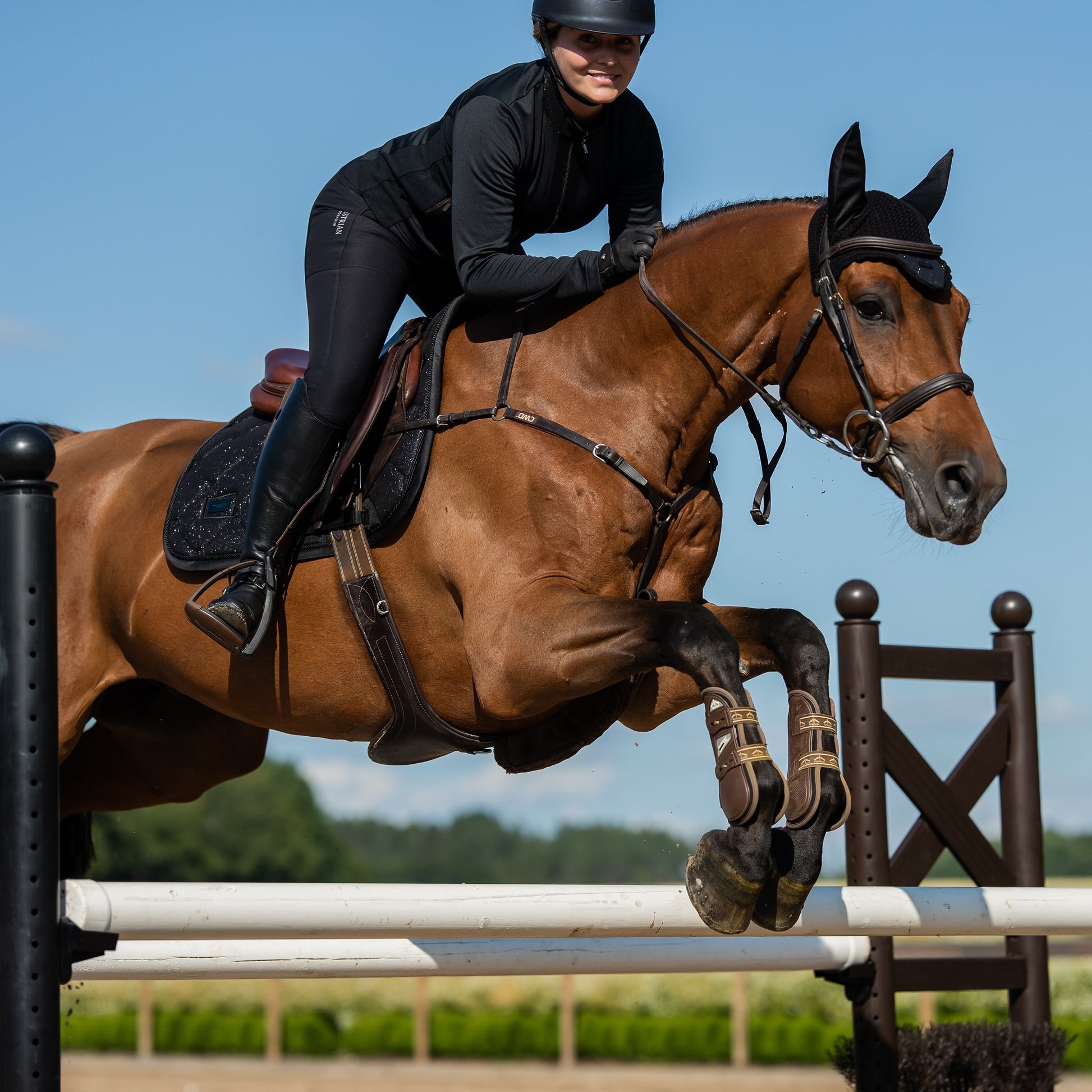 Equestrian Stockholm All Black Glimmer