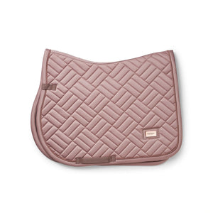 Equestrian Stockholm jumping saddle pad, midsummer blush