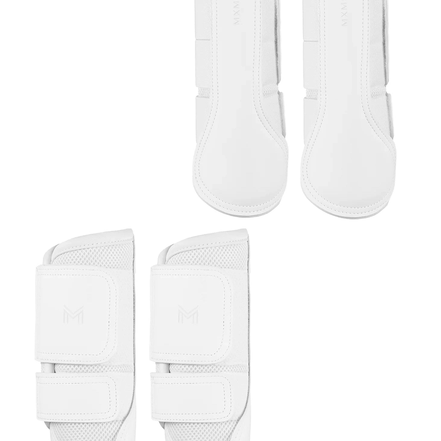 Maximilian Equestrian Ego Brushing boots, fehér, 4db