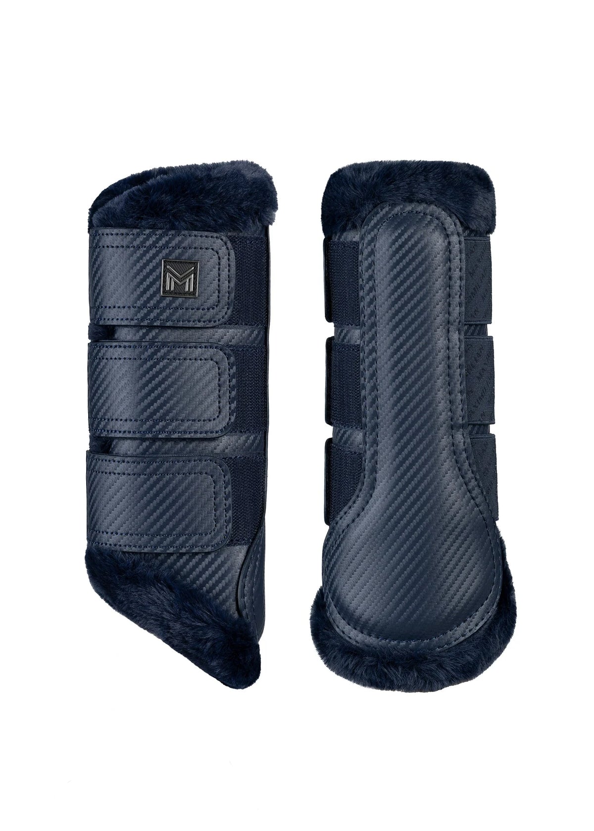 Maximilian Equestrian Drift Brushing boots, navy