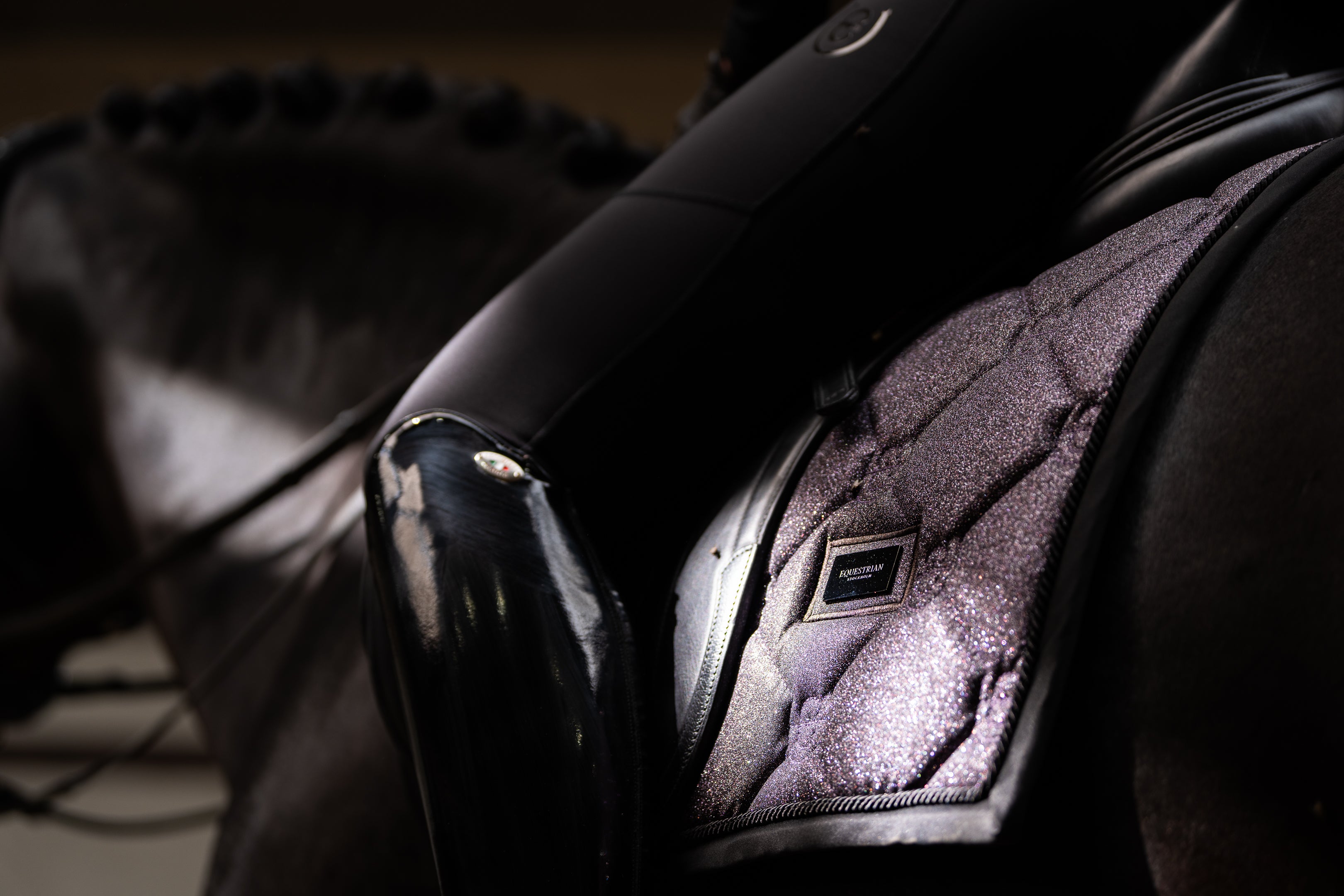 Equestrian Stockholm Purple Glimmer