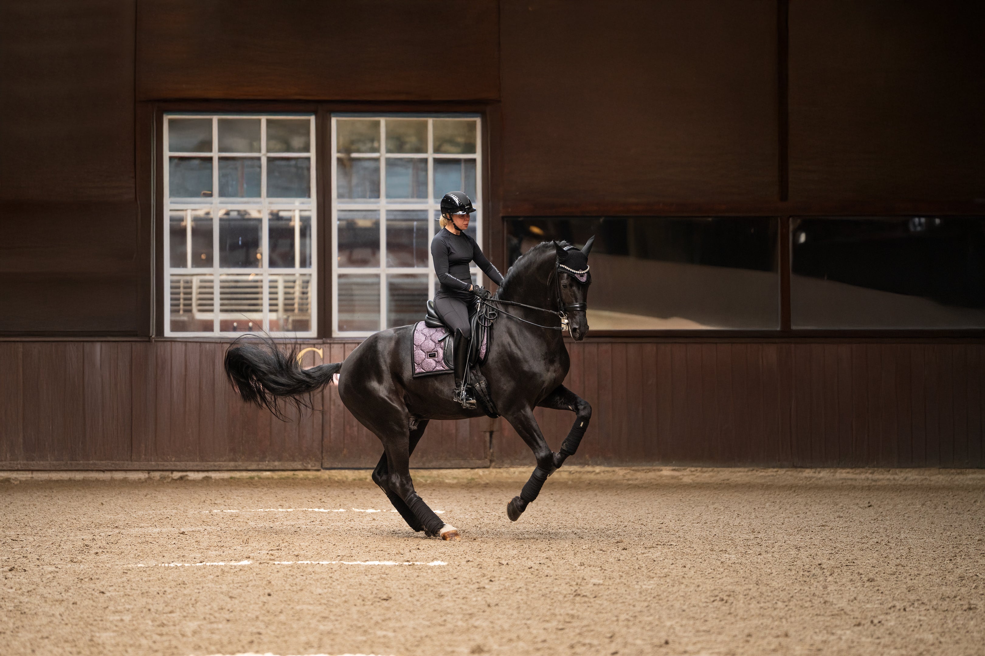 Equestrian Stockholm Purple Glimmer