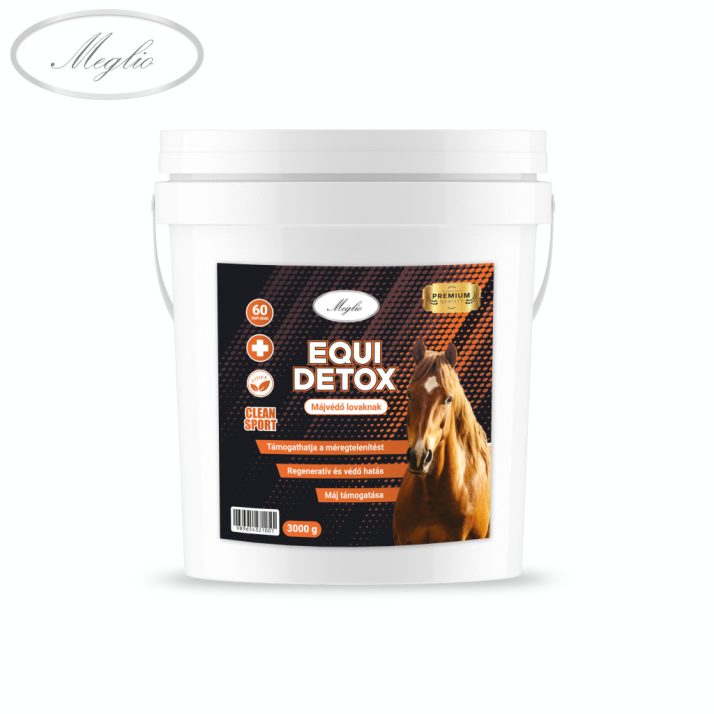 Meglio Equi-Detox májvédő lovaknak 3000 g
