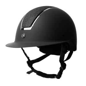 Horze Aurora Helmet, black glitter
