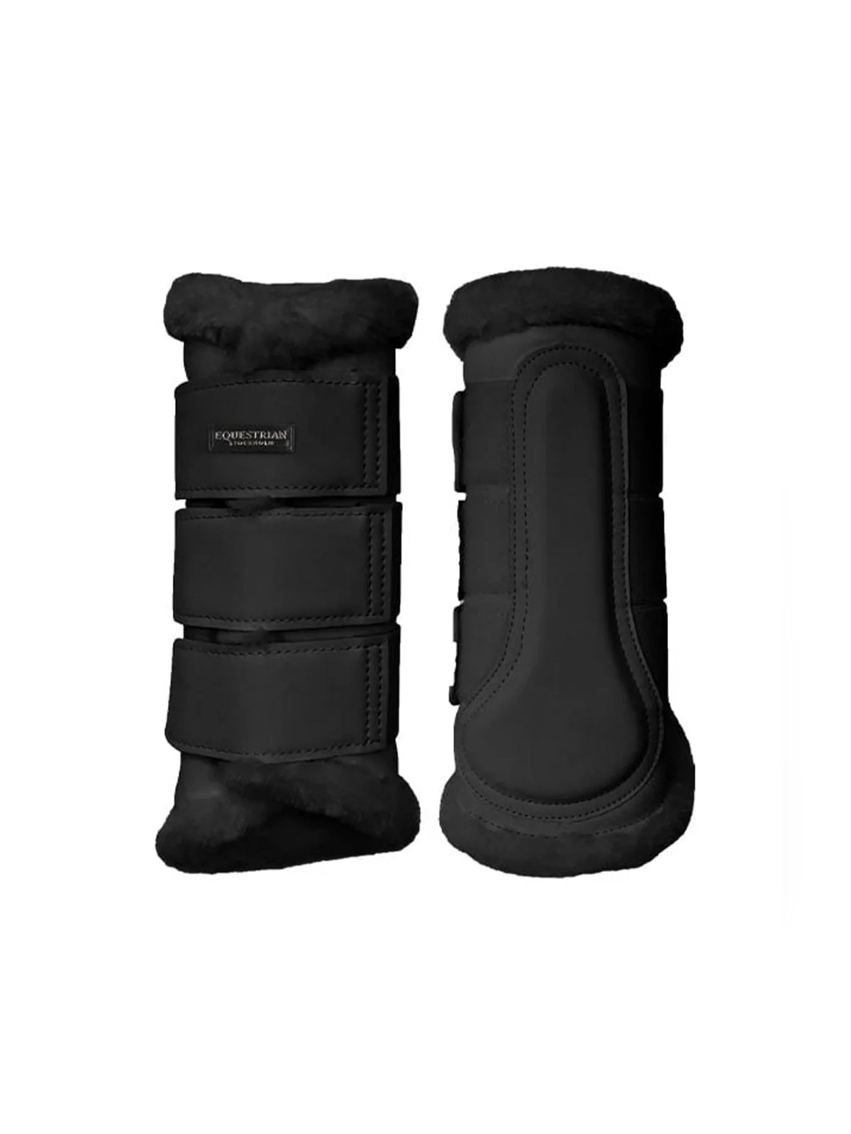 Equestrian Stockholm Brushing boots, fekete