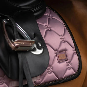 Equestrian Stockholm jumping saddle pad, anemone