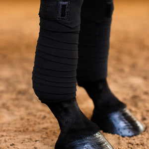 Equestrian Stockholm fásli, all black glimmer