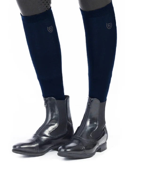 Equestrian Stockholm bambuszkevertszálas zokni, navy