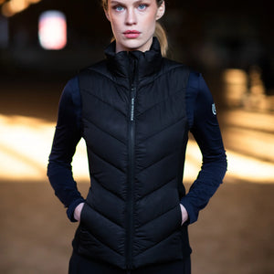Equestrian Stockholm versatile mellény, fekete
